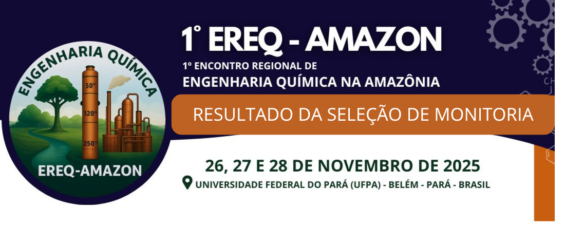 Resultado da seleção de monitoria para o I EREQ-Amazon